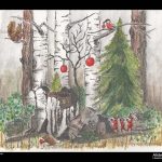 Nissarnas julpyntning